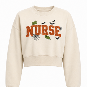Orange Spooky Nurse