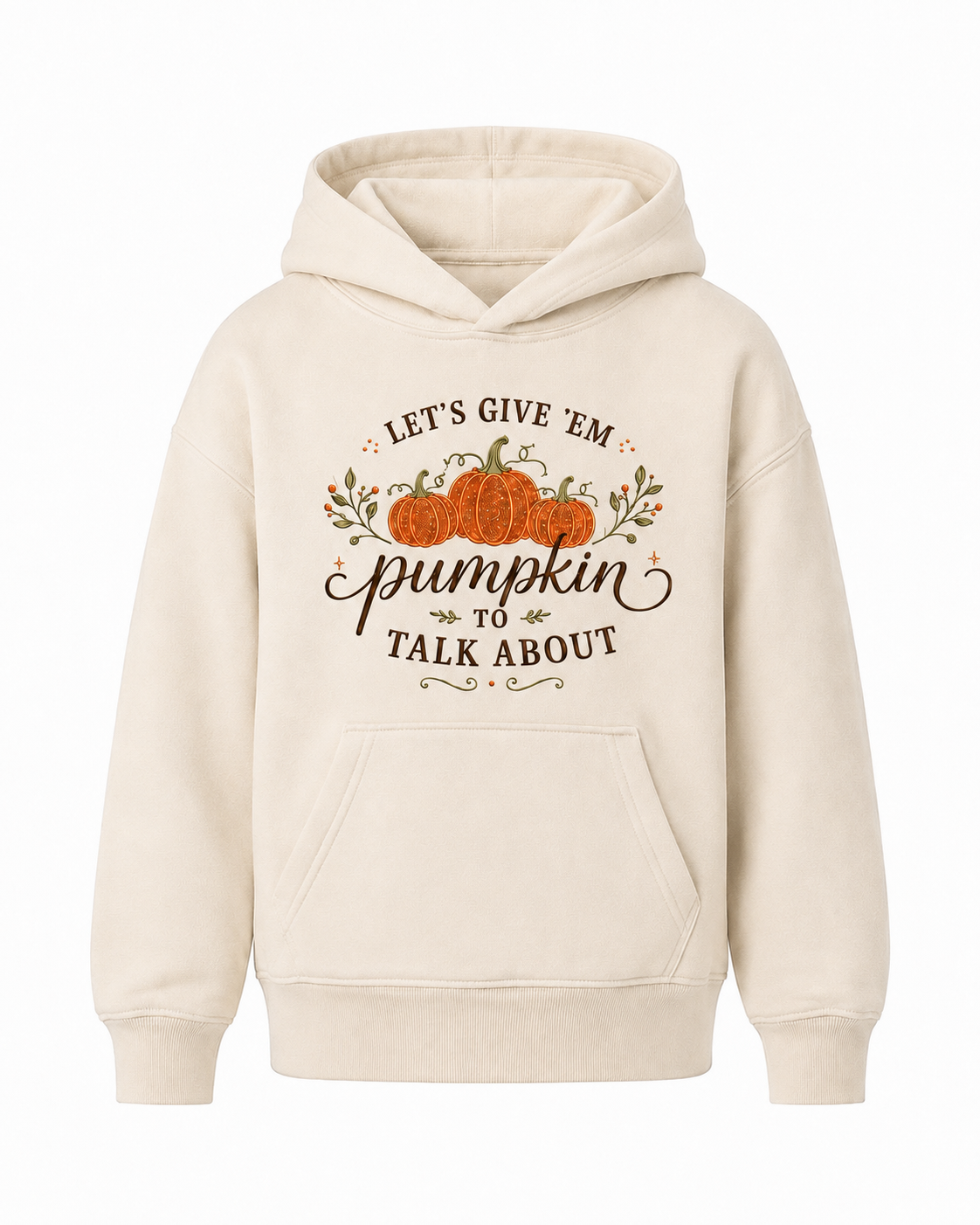 Pumpkin to Talk About Hoodie Cocoa - Image 2
