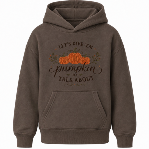 Pumpkin to Talk About Hoodie Cocoa